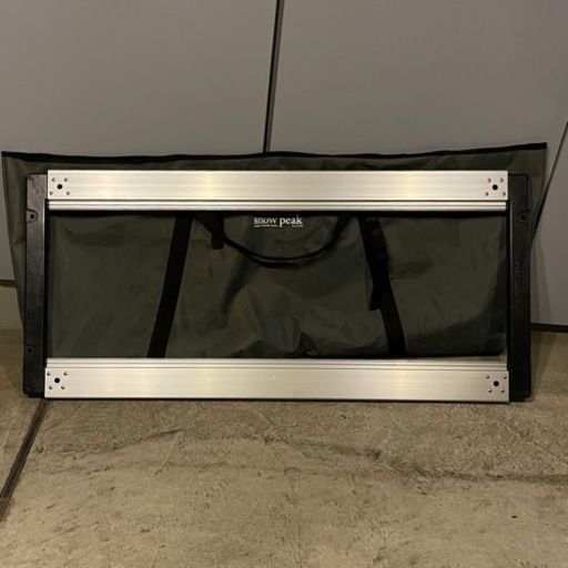 【世田谷区引き渡し】スノーピーク IGT アイアングリルテーブル フレームロング