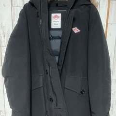 ダントン DANTO ダウンジャケット 黒 ファー付きフード