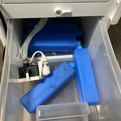 コンパクト冷風扇　ホワイト　MAR-124の画像