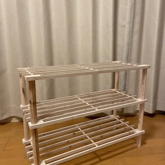 決まりました🙇木製棚