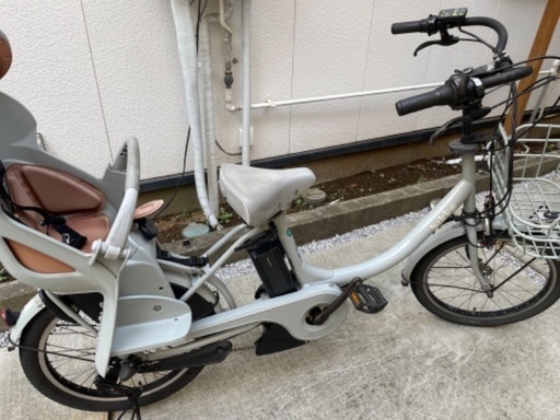 ビッケ　子供乗せ電動アシスト自転車　新バッテリー付き