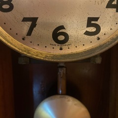 受渡し決定　ドイツ製ねじ巻き時計、レア商品の画像