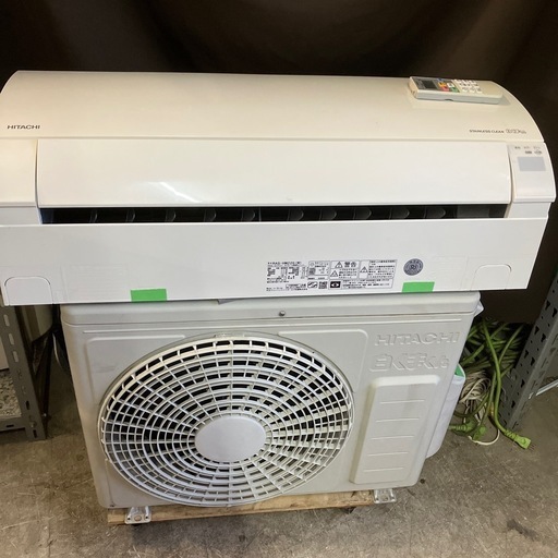 保証付取付込み.日立2018年2.2KW