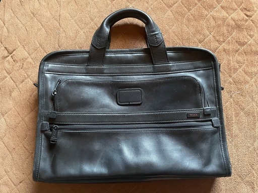 TUMI ブリーフケース/レザー/BLK/96101DH