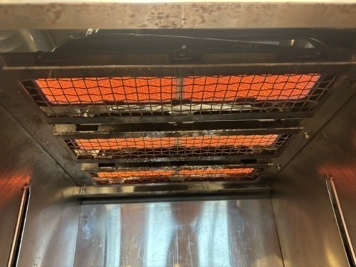 【お取引中】
業務用上火式グリル　LPG  アサヒサンレッド　SG450H