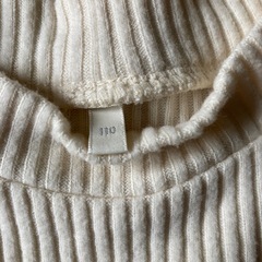 ビスチェ付きニット110の画像