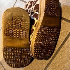 キリン柄ブーツ　の画像