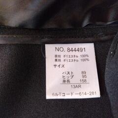パンツスーツ　黒　13ARの画像