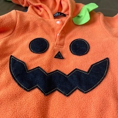 ハロウィン　ロンパースの画像