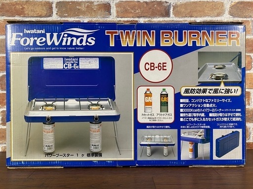 IWATANI イワタニ　ツインバーナーCB-6000S 　新品未使用 Yahoo!オークション -「イワタニ cb-6000」の落札相場・落札価格
