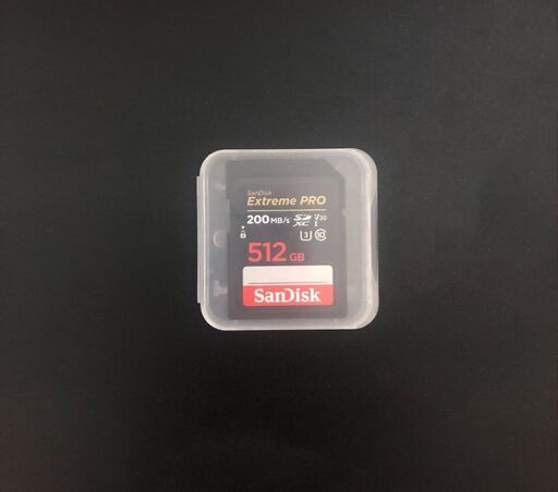 【ほぼ新品】SanDisk サンディスク 512GB Extreme PRO SDカード