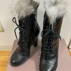 SOFIA BALDI 美品 本革レースアップブーツ