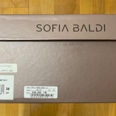 SOFIA BALDI 美品 本革レースアップブーツの画像