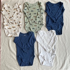 H&M 長袖ロンパース　80サイズ　5点