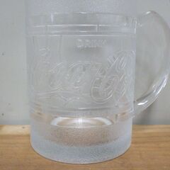昭和 レトロ アンティーク コカ・コーラ ジョッキ ガラス グラス 2個セットの画像