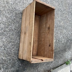 木製りんご箱　十数個の画像