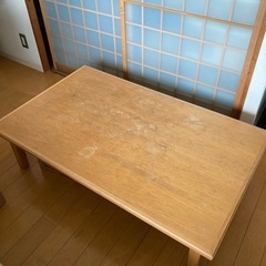 木製の机⭐️テーブル⭐️和室洋室にも合います