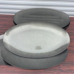 樹脂プラスチック製オーバルプレートセット プレート 食器 盛り付け皿 居酒屋 レストラン 店舗 飲食店の画像