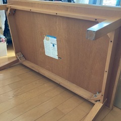 木製の机⭐️テーブル⭐️和室洋室にも合いますの画像