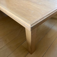 木製の机⭐️テーブル⭐️和室洋室にも合いますの画像