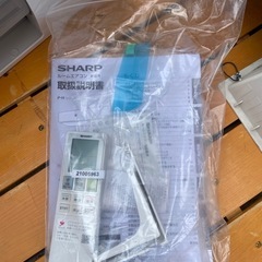 SHARPルームエアコン2022年製の画像