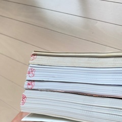 本　参考書　裁断済みの画像