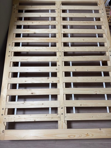 ベッドフレームすのこベッド LOWYA 角丸