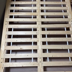 ベッドフレームすのこベッド LOWYA 角丸　　