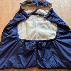 抱っこ紐　防寒ケープ