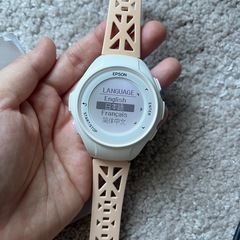 GPSランニングウォッチ　WristableGPS Q-10P ピンクの画像