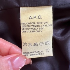 A.P.C.ブルゾン　アウターの画像