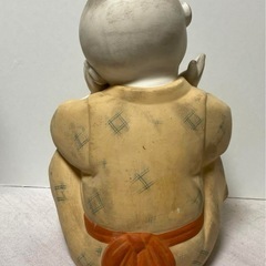 博多人形 桃太郎　縁起物　伝統工芸士　アンティークの画像