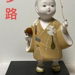 人形 博多人形 夢路　竹童心 縁起物 純粋無垢　伝統工芸士　アン...