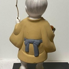 人形 博多人形 夢路　竹童心 縁起物 純粋無垢　伝統工芸士　アンティークの画像