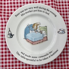 【ドリーム川西店御来店限定】 WEDGWOOD/ピーターラビット/プレート/中古品【2003249255624866】の画像