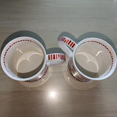キスマーク　マグカップ　2個セット　美品の画像