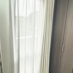 ニトリ100×200遮光一級カーテン 消臭レースカーテンの画像