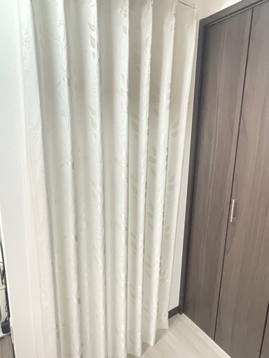 ニトリ100×200遮光一級カーテン 消臭レースカーテン