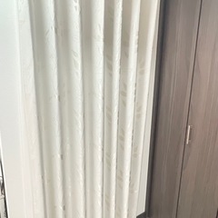 ニトリ100×200遮光一級カーテン 消臭レースカーテンの画像