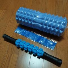 未使用　エクササイズ　セット　フォームローラー　の画像