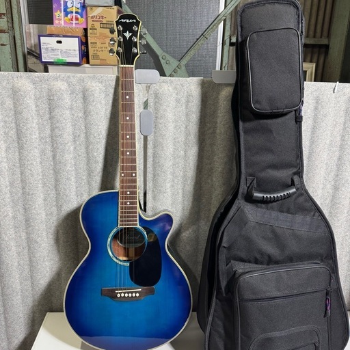 ARIA FET-380 BLS エレアコ コード ソフトケース 本 メトロノーム 付き ブルー