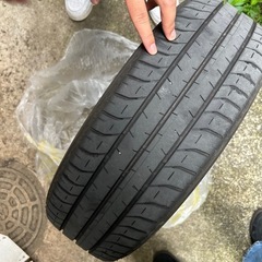 トヨタ　アクア　純正タイヤ3本の画像