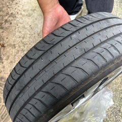 トヨタ　アクア　純正タイヤ3本の画像