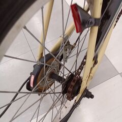 ★ジモティ割あり★  折り畳み自転車 ブラウン 20インチ クリーニング済み TC1610の画像