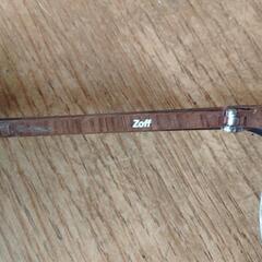 Zoffのクリアサングラスの画像