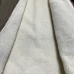 キルティングボアコート　レディースの画像