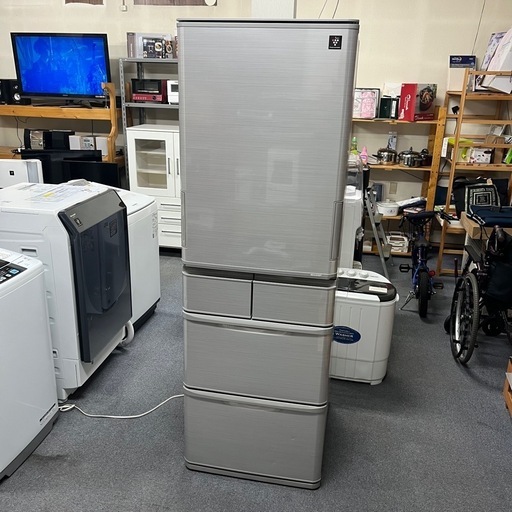 【商談中】北海道  帯広  2019年製  SHARP  冷蔵庫  両開き  キッチン家電  モノココ  モノココ帯広店