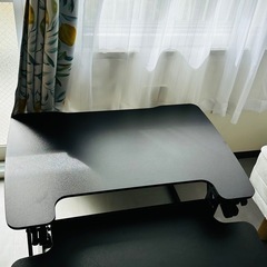 FlexiSpot 机の上に置いてスタンディングデスクになるスタンドアップデスク&足が疲れないマットのセットの画像