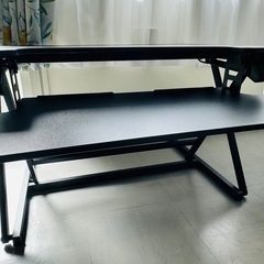 FlexiSpot 机の上に置いてスタンディングデスクになるスタンドアップデスク&足が疲れないマットのセットの画像