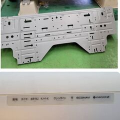 値下げ♪★【在庫処分価格】Panasonic インバーター冷暖房除湿タイプ　ルームエアコン CS-X408C2 2018年製 Eolia 14畳 中古品☆07-550Dの画像